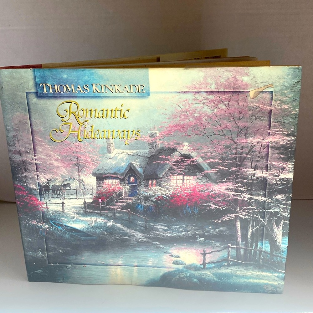 Thomas Kinkade Art Book 1997 “Romantic Hideways”